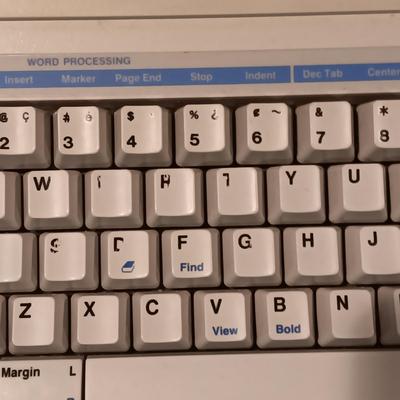 SMITH CORONA PERSONAL WORD PROCESSOR, BRIEFCASE AND DESK LAMP