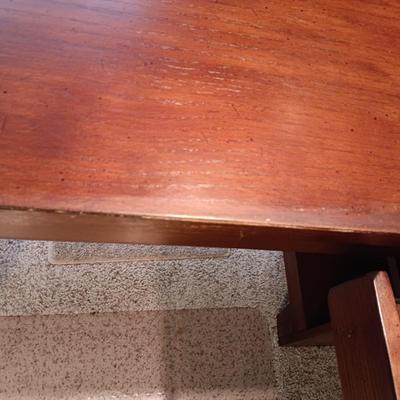 8 PIECE ASHLEY FURNITURE PARTNER OR EXECUTIVE DESK