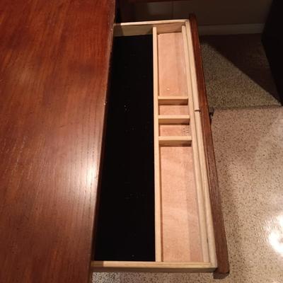 8 PIECE ASHLEY FURNITURE PARTNER OR EXECUTIVE DESK