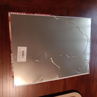 REMINGTON TRAY AND TIN SIGN