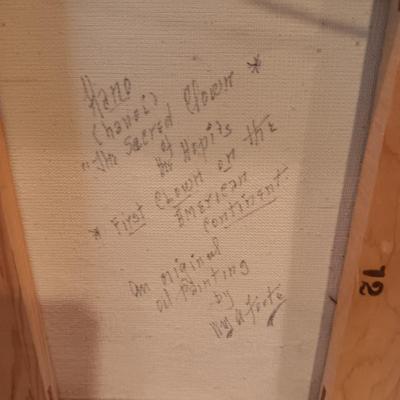 ORIGINAL OILS OF HANO AND PETE CONKLIN, ACTUAL CLOWNS BY WM A FOOTE