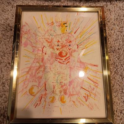 ORIGINAL OILS OF HANO AND PETE CONKLIN, ACTUAL CLOWNS BY WM A FOOTE
