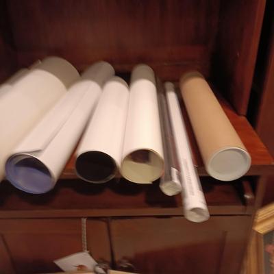ROLLED POSTERS OF MOSTLY WAR PLANES AND OTHER PRINTS