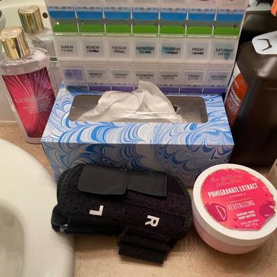BLOOD PRESSURE MONITOR, COVID TEST, PERSONAL CARE ITEMS