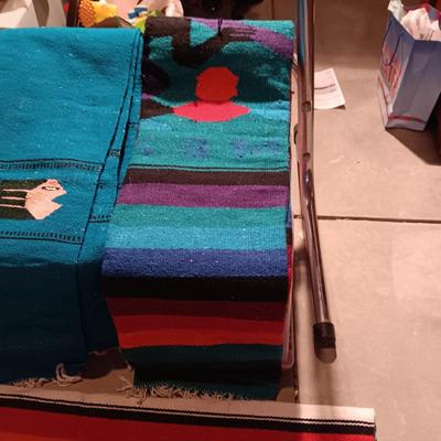 3 LIKE NEW BLANKETS FROM MEXICO