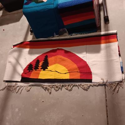 3 LIKE NEW BLANKETS FROM MEXICO