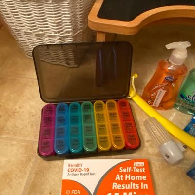 SQUATTY POTTY, PILL CONTAINER, SHOWER CURTAIN, TAYLOR SCALE AND MUCH MORE!