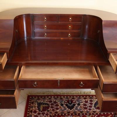HEKMAN Mahogany Carleton Desk (See Details)