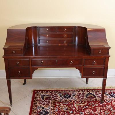 HEKMAN Mahogany Carleton Desk (See Details)