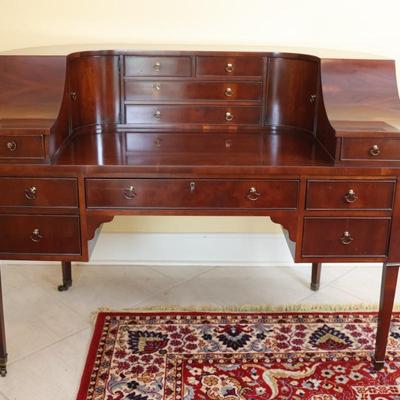 HEKMAN Mahogany Carleton Desk (See Details)