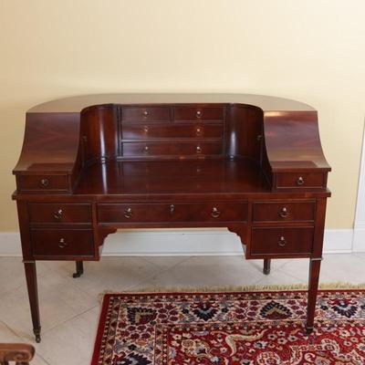 HEKMAN Mahogany Carleton Desk (See Details)
