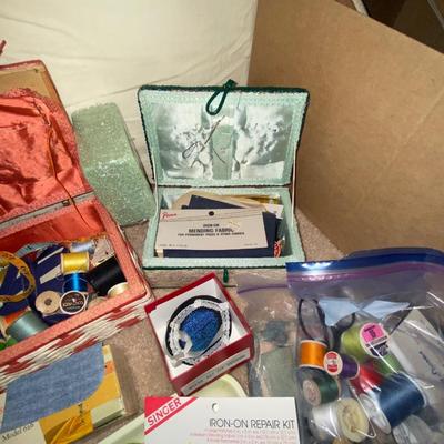 LARGE LOT OF SEWING NOTIONS