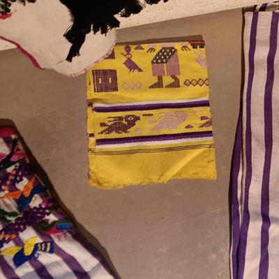 SMALL PURSES, PONCHO, 2 PIECE UNFINISHED OUTFIR AND MORE FROM MEXICO
