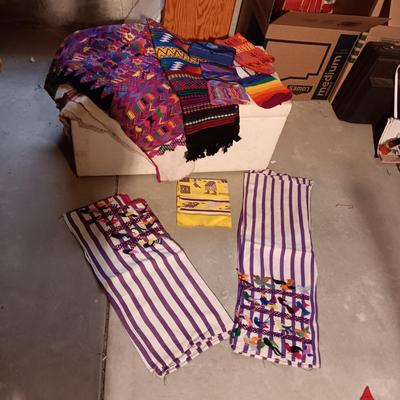SMALL PURSES, PONCHO, 2 PIECE UNFINISHED OUTFIR AND MORE FROM MEXICO