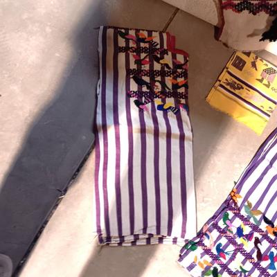 SMALL PURSES, PONCHO, 2 PIECE UNFINISHED OUTFIR AND MORE FROM MEXICO