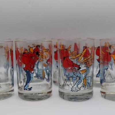 LJUNGBERG Jazz Rocks Glasses Set of (8)
