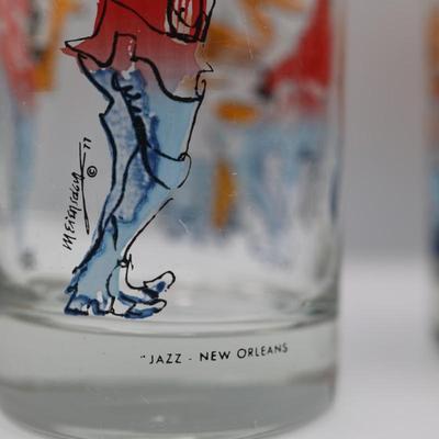LJUNGBERG Jazz Rocks Glasses Set of (8)