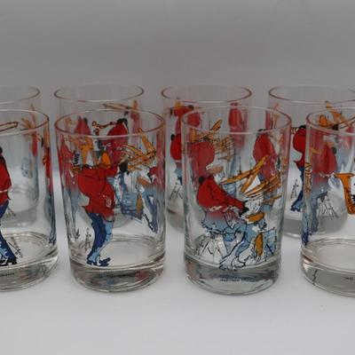 LJUNGBERG Jazz Rocks Glasses Set of (8)