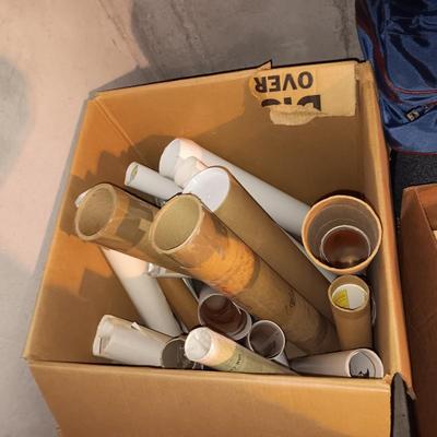 BOX OF UNKNOWN MYSTERY POSTERS/PRINTS