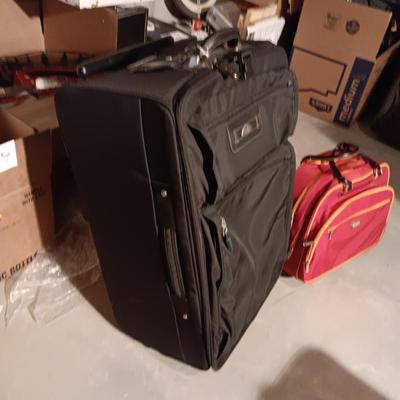 SAMSONITE SUITCASE ON 4 WHEELS AND BAGGALLINI CARRY ON