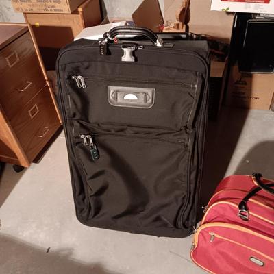 SAMSONITE SUITCASE ON 4 WHEELS AND BAGGALLINI CARRY ON