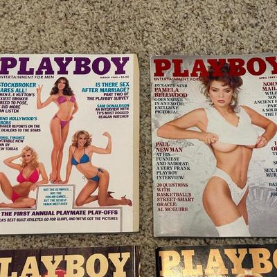1983 PLAYBOY MAGAZINES