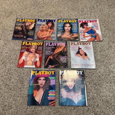1985 PLAYBOY MAGAZINES