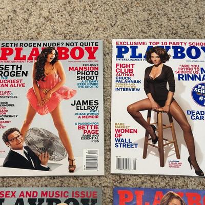 2000'S PLAYBOY MAGAZINES