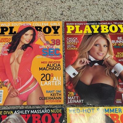 2000'S PLAYBOY MAGAZINES