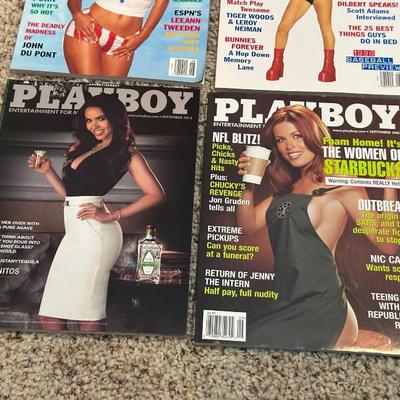 2000'S PLAYBOY MAGAZINES
