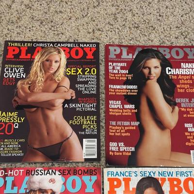 2000'S PLAYBOY MAGAZINES