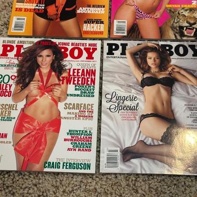 2011 PLAYBOY MAGAZINES