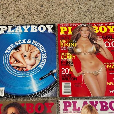2000'S PLAYBOY MAGAZINES