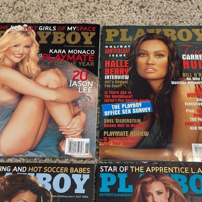2000'S PLAYBOY MAGAZINES