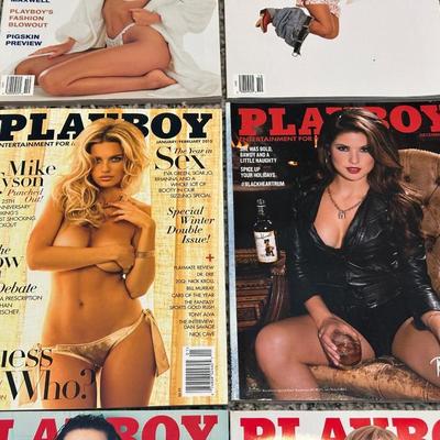 VARIOUS YEARS OF PLAYBOY MAGAZINE
