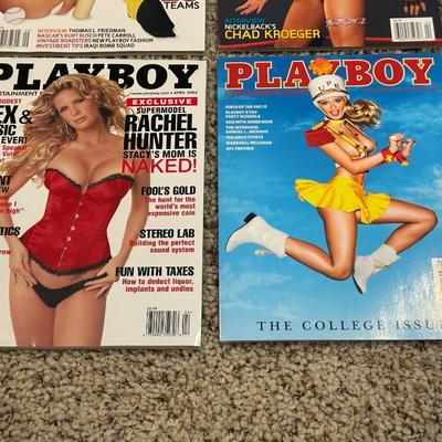 EARLY 2000'S PLAYBOY MAGAZINES