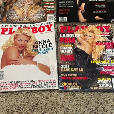 MARILYN MONROE, ANNA NICOLE, PAMELA ANDERSON PLAYBOY MAGAZINES