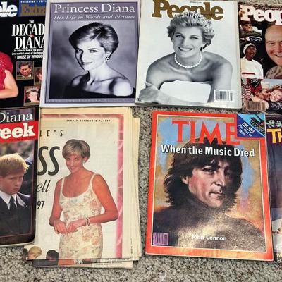 THE BEATLES, PRINCESS DIANA AND MORE