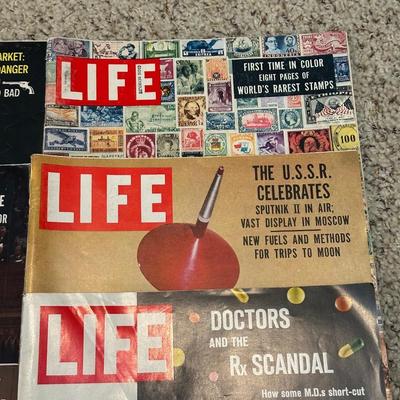 LOOK AND LIFE MAGAZINES