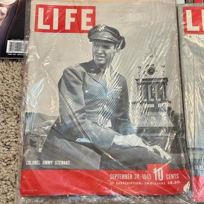 LOOK AND LIFE MAGAZINES