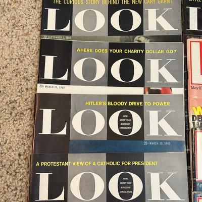 LOOK AND LIFE MAGAZINES