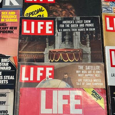 LOOK AND LIFE MAGAZINES