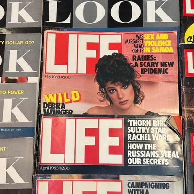 LOOK AND LIFE MAGAZINES