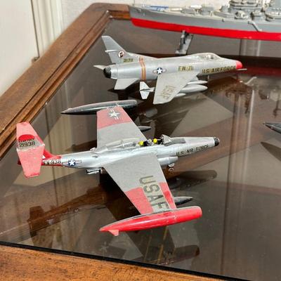 MODEL PLANES AND SHIP