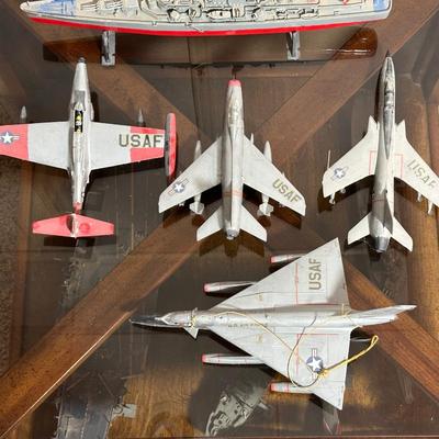 MODEL PLANES AND SHIP