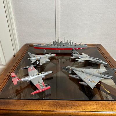 MODEL PLANES AND SHIP
