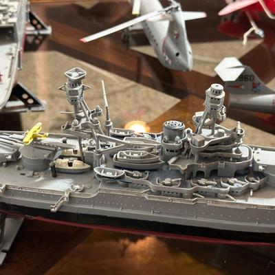 MODEL SHIPS, HELICOPTER AND PLANES