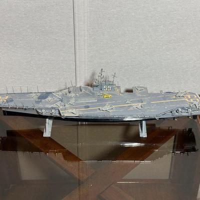 MODEL AIRCRAFT CARRIER, SHIP AND PLANES PLUS EXTRAS