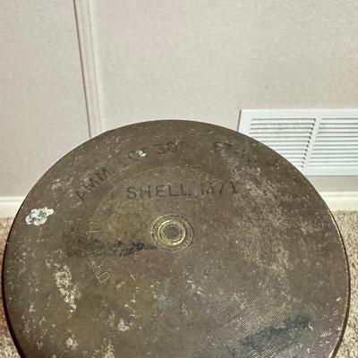LARGE ARTILLERY SHELL AND OTHER SHELLS