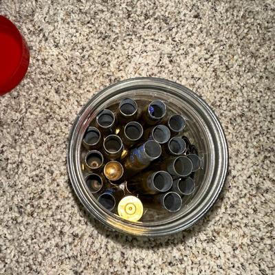 LARGE ARTILLERY SHELL AND OTHER SHELLS